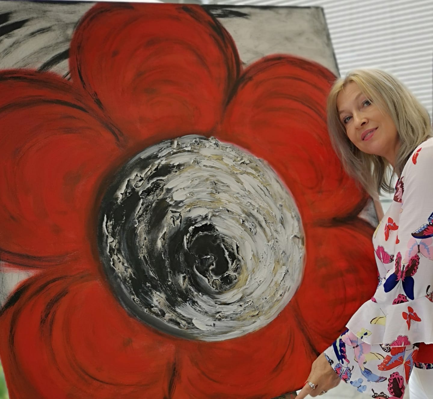 kvet-mega-zlatica-vinsova-design-obraz-malovany-original