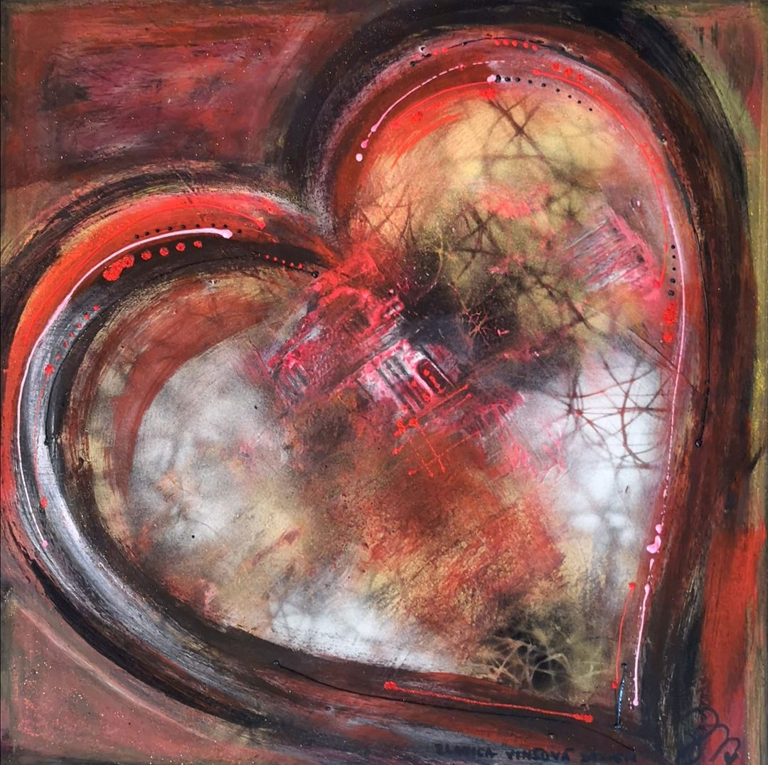 srdiecko-obraz_Zlatica_Vinsova_originalne_autorske_obrazy_dekoracne_krasne-romanovo_srdce
