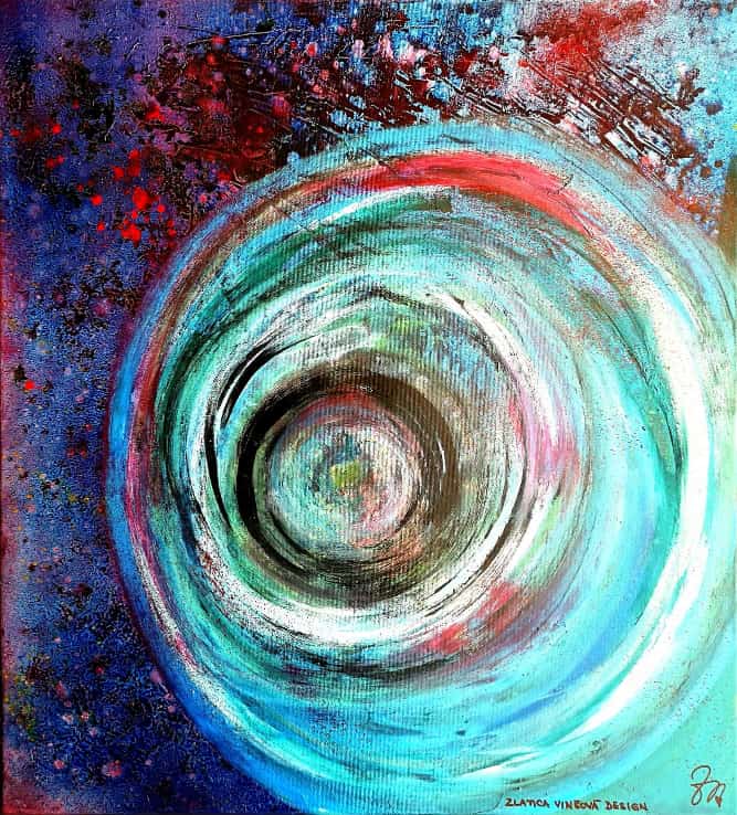 obraz_zlatica_vinsova_malba_vo_vire_pocitov