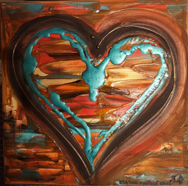 obraz_zlatica_vinsova_malba_srdce_male_tyrkys